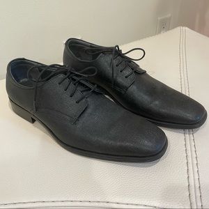 Calvin Klein Gordon Men's Leather Lace Up Shoes Size 8.5